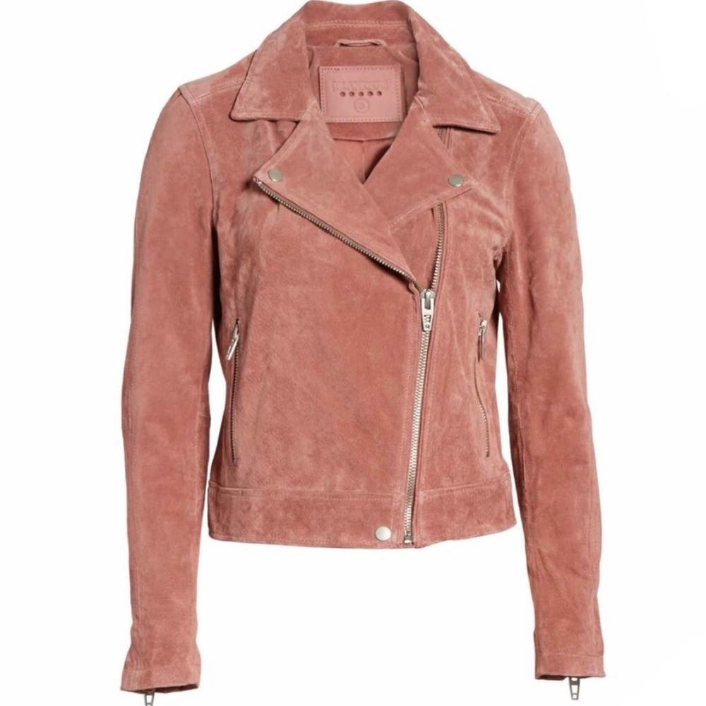 New BLANK NYC Suede Leather Moto Jacket Size XS - Picture 9 of 9